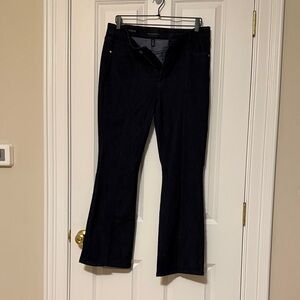 White House Black Market High Rise Jeans - Black